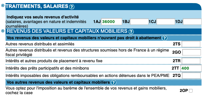 crowdfunding impots revenue valeur mobiliers