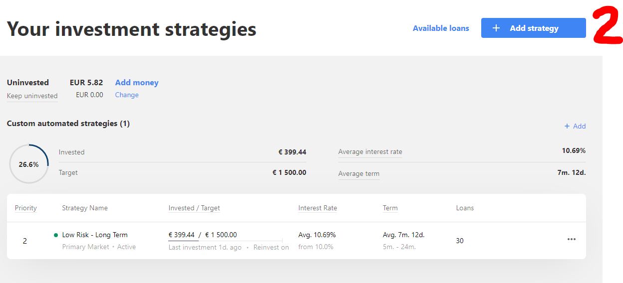 Mintos Guide Invest custom stratégie 